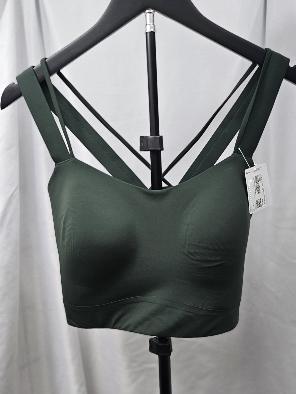 Lululemon Like a Cloud Longline Bra D/DD — Rainforest Green (Size 14)